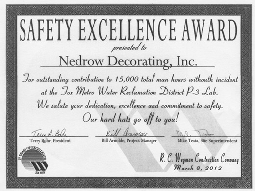 Safety Award